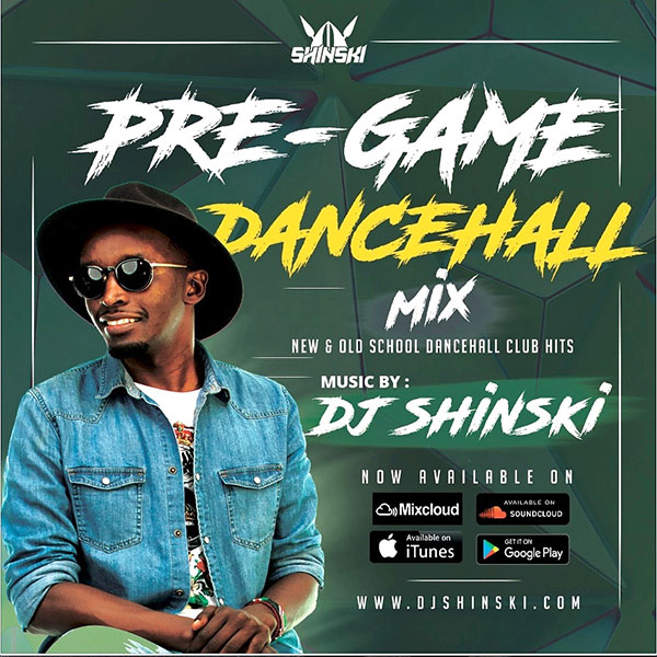 Cover art for Pre Game Dancehall Mix by Dj Shinski
