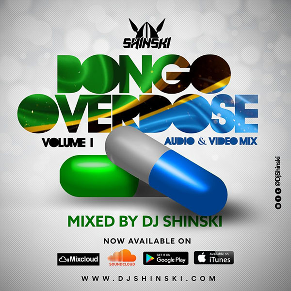 Cover Art for Bongo Overdose Mix Vol 1 by Dj Shinski