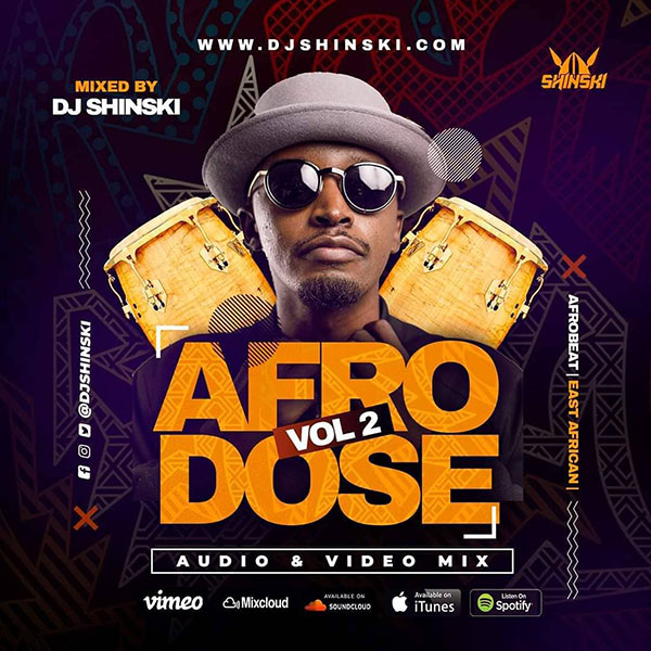 Cover Art for Afrodose Mix Vol 2 Mix by Dj Shinski