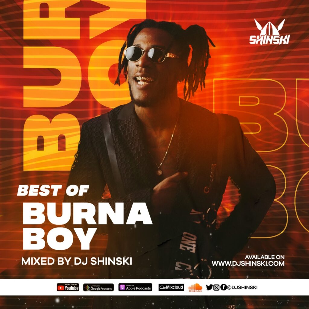 Best of Burna Boy - Dj Shinski Cover